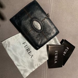 Furla Black Leather Wallet